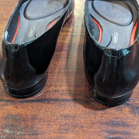 Rockport Total Motion Adelyn Ballet Flat- Black Patent- Size 9 EUC - Picture 3 of 8